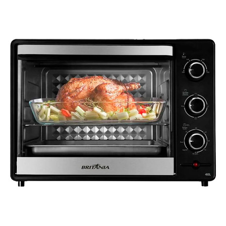 Forno Eletrico Britânia Bfe45pi 40l Multifunções-220v Forno Eletrico Britânia Bfe45pi 40l Multifunções-220v