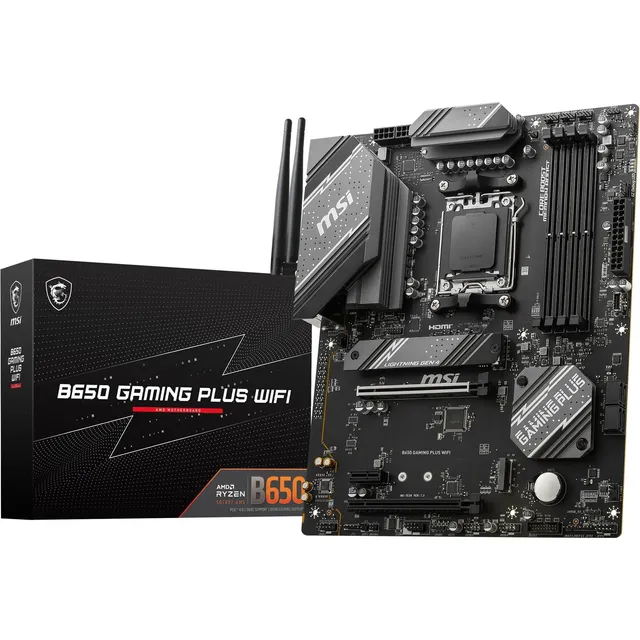 Placa Base Msi B650 Gaming Plus Wifi Amd B650 Socket Am5 Atx