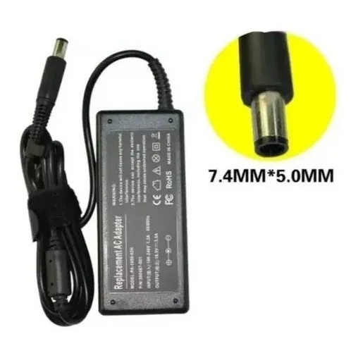 Cargador Regulador Para Laptop Hp 18.5v 3.5a 7.4*5.0mm