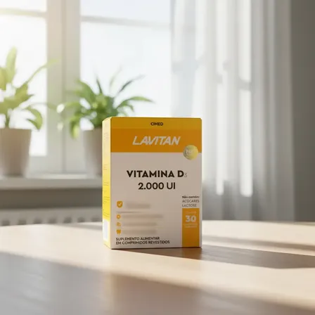 Lavitan Vitamina D 2000ui 30 Cápsulas