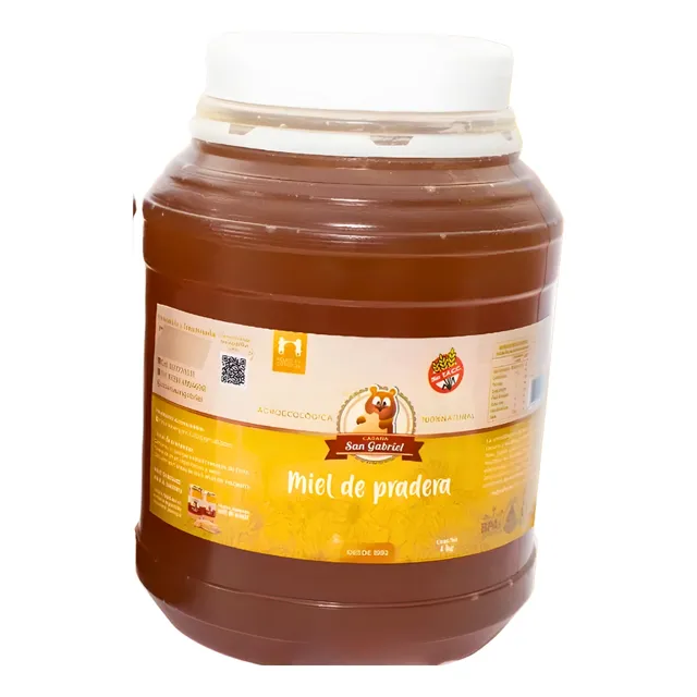 Miel De Pradera Pura 4kg Sin Gluten| Natural Y Agroecológica