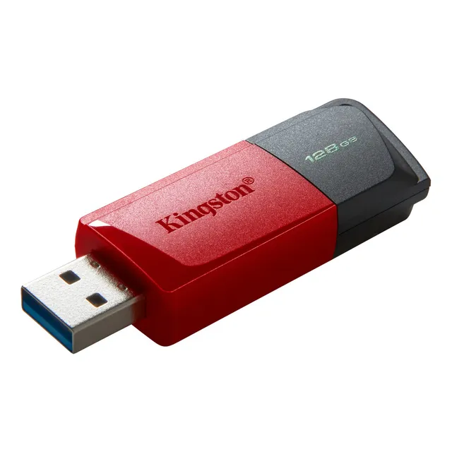 Pendrive Kingston Datatraveler Exodia M Dtxm/128 128gb 3.2 Color Negro y Rojo DTXM