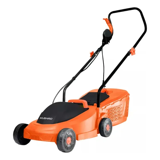Cortadora De Cesped Kushiro 1000w Con Bolsa Pasto