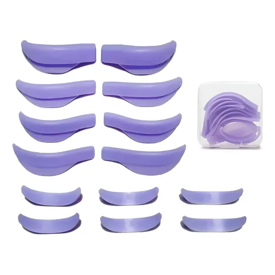 Pad Bob Silicone Molde Russo Permanente Lash Cílios Inferior