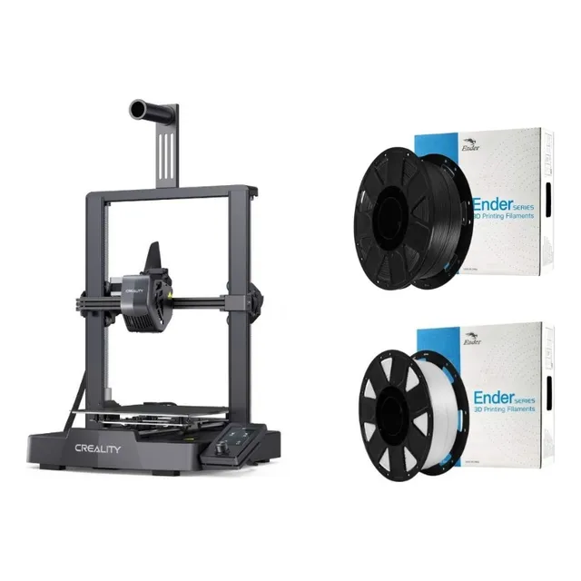 Impresora 3d Ender-3 V3 Se Creality + 2 Filamentos Pla Ender