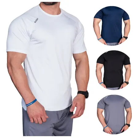 Camiseta Masculina Dryfit Esportiva Com Proteção Uv+50
