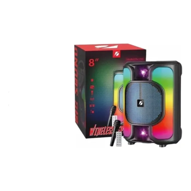 Parlante Bluetooth Suono Ayv0321 8  Gts-1766