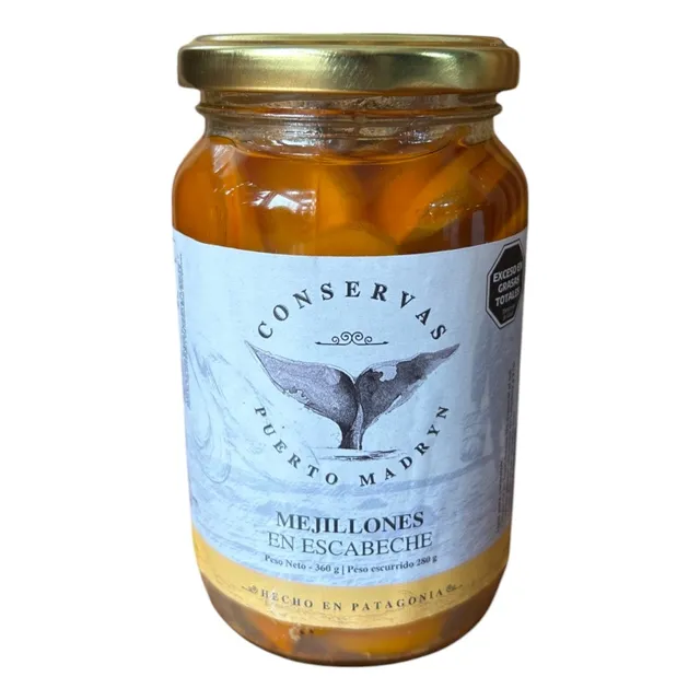 Mejillones En Escabeche - Conservas Puerto Madryn X360gr