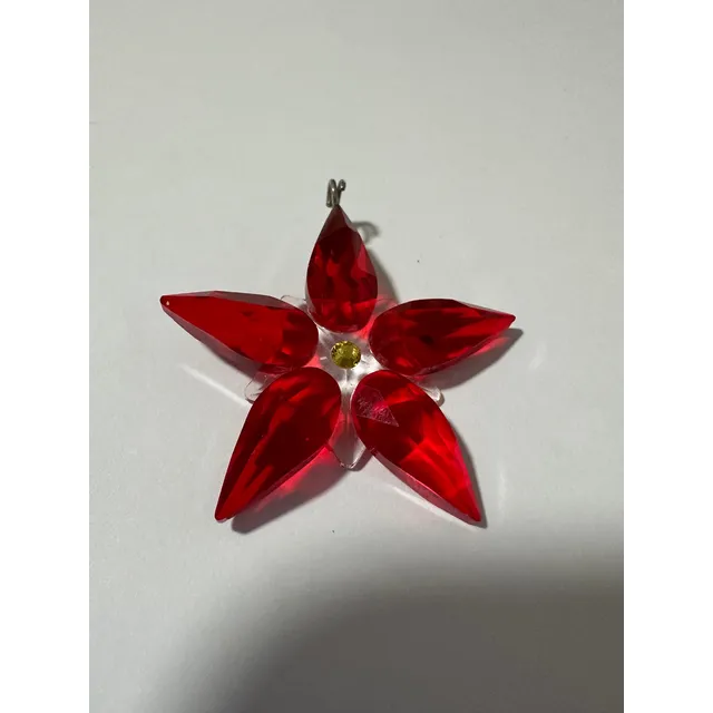 Dije Swarosky Flor De Navidad