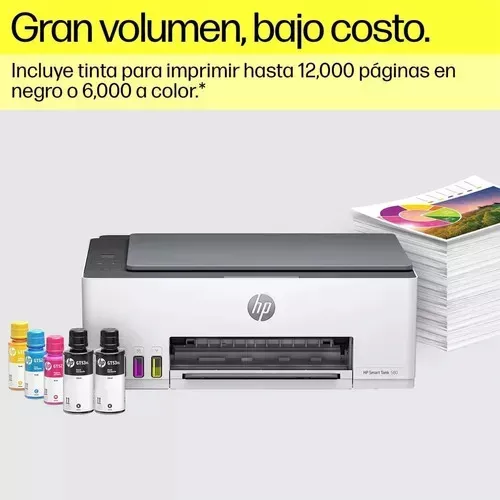 Impresora Hp 580 Multifuncional Tinta Continua Wifi Bluetoot