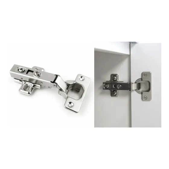Bisagra Recta 35mm Sin Freno Cazoleta Cocina Closet Herraje