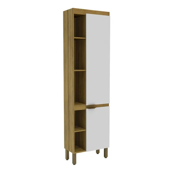 Armário Paneleiro 60cm Com 2 Portas E 5 Nichos 2303 Hdwt