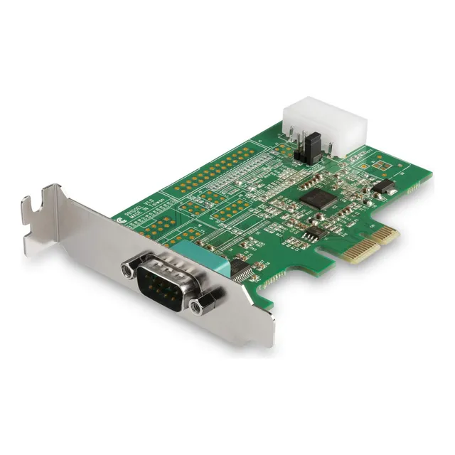 Startech.com Tarjeta Adaptadora Pci Express Serial Rs232 De 1 Puerto - Tarjeta Controladora De Host Serial Pcie Rs232 - Tarjeta De Expansión De Perfil Bajo - Windows, Macos, Linux (pex1s953lp)