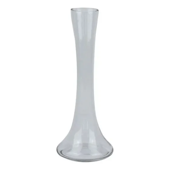 Jarrón Florero Cilíndrico Vidrio Arreglo Floral 50 Cm