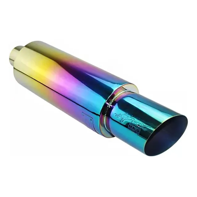 Escape Muffler Hks Tornasol Bramador 2 -3.5 Acero Inoxidable