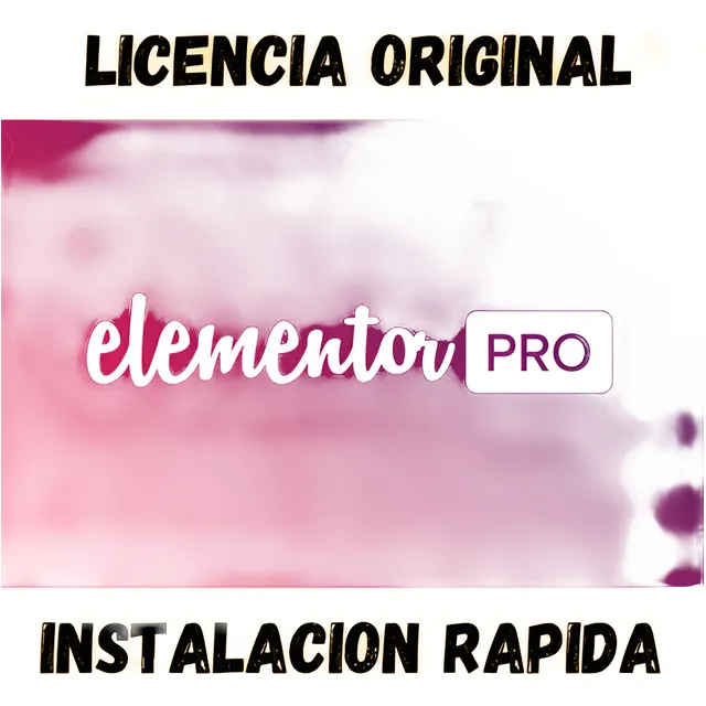  Elementor Pro  Licencia Original  (incluye Instalación)