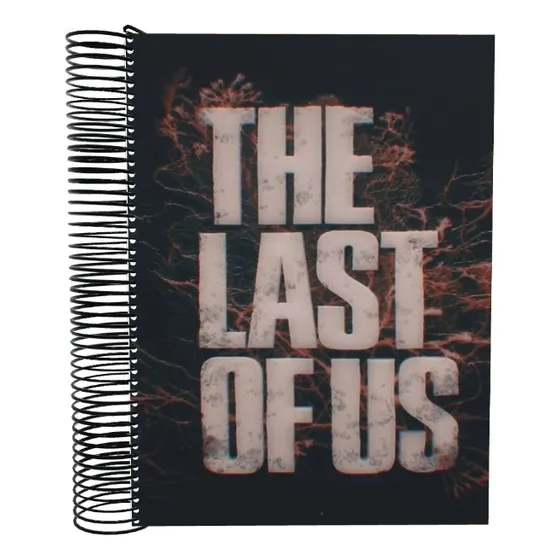 Caderno Espiral Personalizado The Last Of Us 20 Matérias