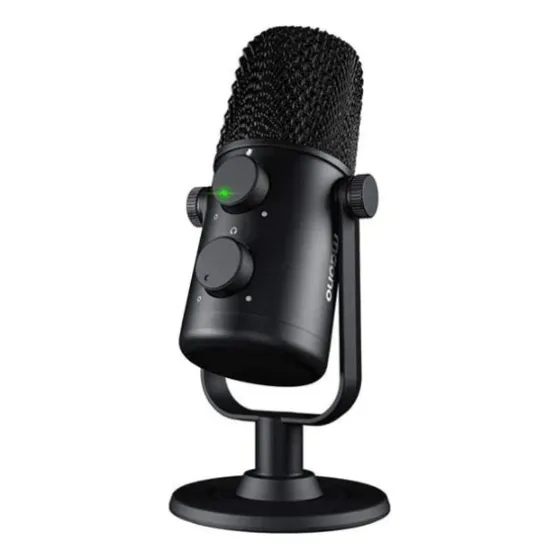 Microfone Usb Maono Au-902 - Vocal Youtuber Gamer Gravação Cor Preto