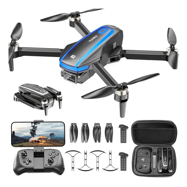 Drone Plegble Pl515 Con Cámara 4k Para Adultos Y Niños