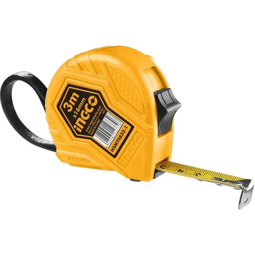 Cinta Metrica Economica Largo 3 Mt Ingco Ancho 16mm Hsmt0 Ma