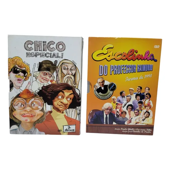 Dvds Chico Anizio Escolinha  Do Professor Raimundo. Cd 3289