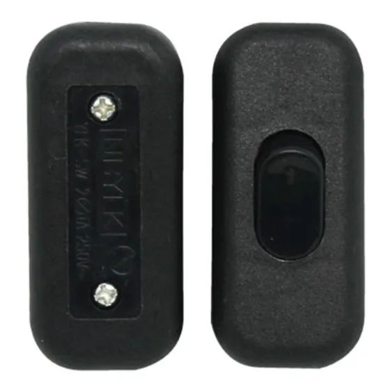 Interruptor Electraline De Pase Negro