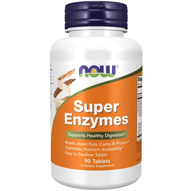 Suplemento en comprimidos NOW Suplemento Alimentar Betaina HCl x 49g