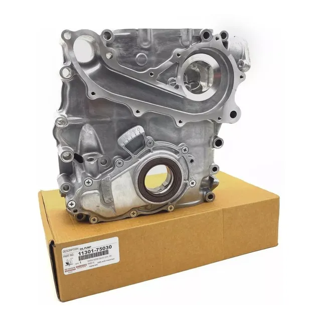 Bomba Aceite Tapa Cadena Toyota Meru Prado Hilux 2.7 3rzfe