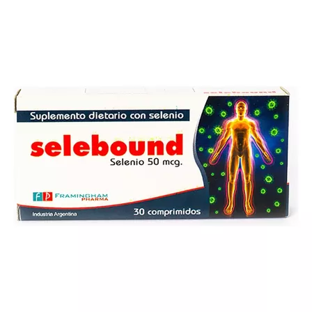 Selebound X 30 Comp Selenio Organico Antioxidante Original