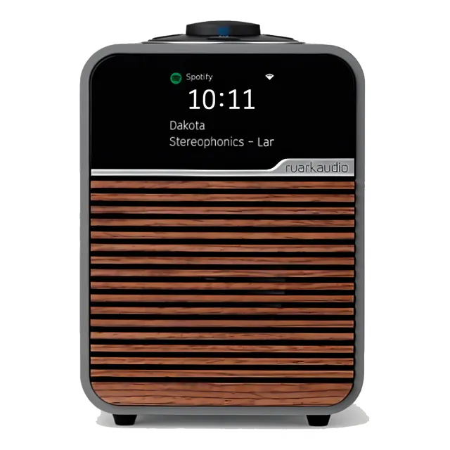 Ruarkaudio, R1s Radio Hi-fi Inteligente Con Wifi, Color Gris