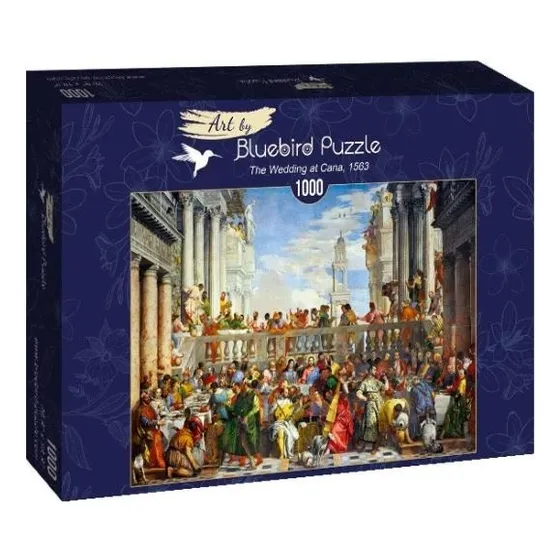 Bluebird Puzzle 1000 Pzs - Veronese - The Wedding At Cana