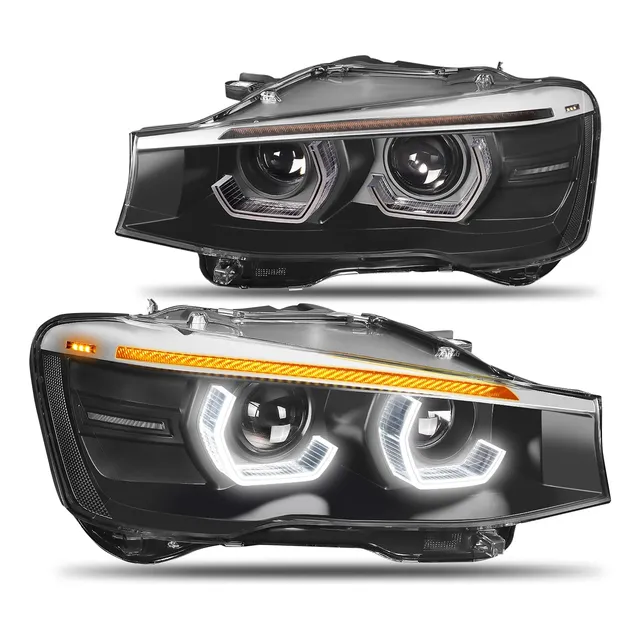 Faros Led En Forma De U Proyector Bmw X3 X4 2015-2018.