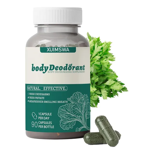Desodorante Interno Corporal En Capsulas Tipo Deos 90 Caps.