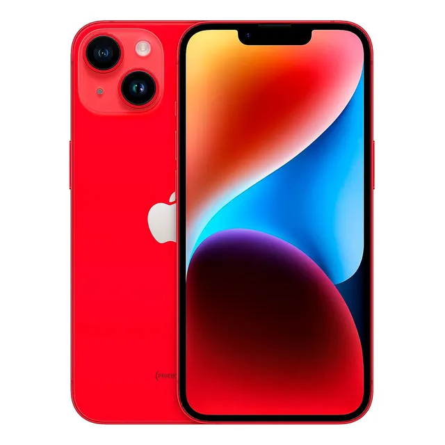 Apple Iphone 14 Plus 256 Gb Rojo Estetica De 9 Bateria 80-90% Grado A Esim Celular Reacondicionado (product)red