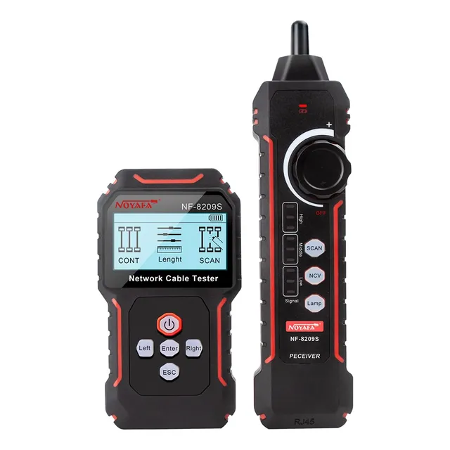 Noyafa Nf-8209s Comprobador De Redes Flash Final, Ncv