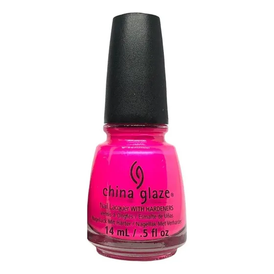 Esmalte De Uñas China Glaze Purple Panic Fucsia 14ml