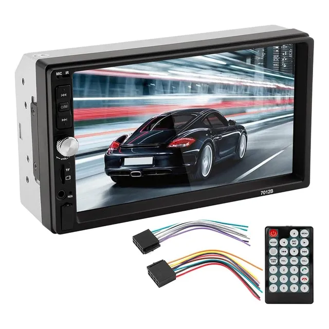 Radio Pantalla Doble Din Mp5 Touch Usb Sd Bluetooh Hd 7 PuLG