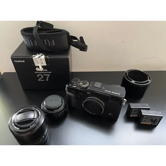 Fujifilm X-pro2 C/ Lentes 60mm E 27mm + Acessorios