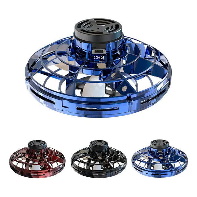 Fidget Toys Dron Led Volador Ball Spinner Ufo Fun Fly Toy