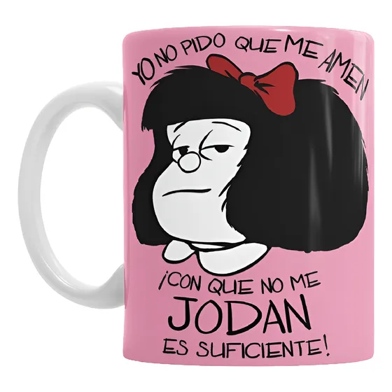 Tazas De Ceramica Mafalda Cafe