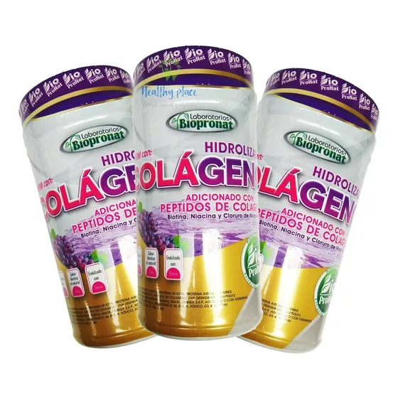 Promo X3 Colageno Peptidos Uñas Piel - g a $44