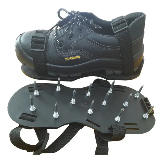 Zapatos Con Clavos De Acero Para Aplicar Epoxi