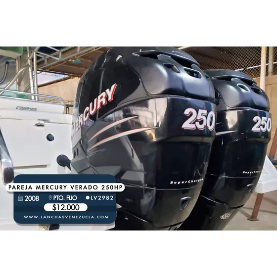 Pareja Mercury Verado 250hp Lv2982
