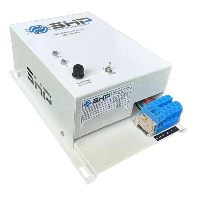 Excitatriz Estática Gerador Até 140 Kva Com Escovas 50 A