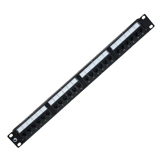 Patch Panel Cat6 Amp Commscope Preto Completo