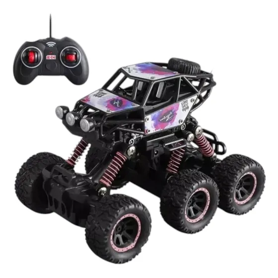 Carro Control Remoto Todoterreno 6x6 Escalador 1:18 Niños