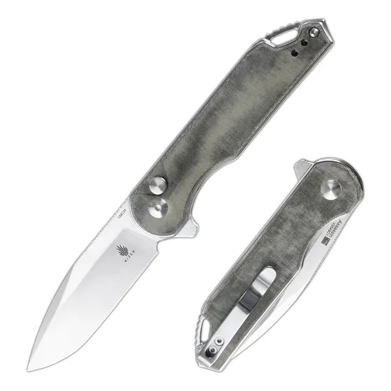 Cuchillo Kizer Assassin Edc Con Clip, Cuchillo Plegable Mica