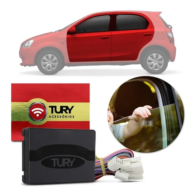 Modulo Subida Vidros  Anti Esmagamento Etios 2014