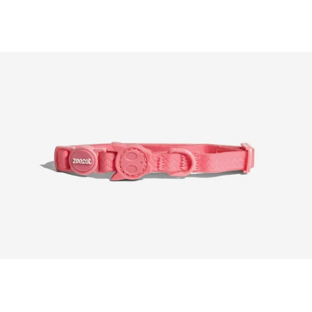 Collar Para Gato Neopro Bubblegum Zeecat Color Rosa Chicle Tamaño Del Collar Standar