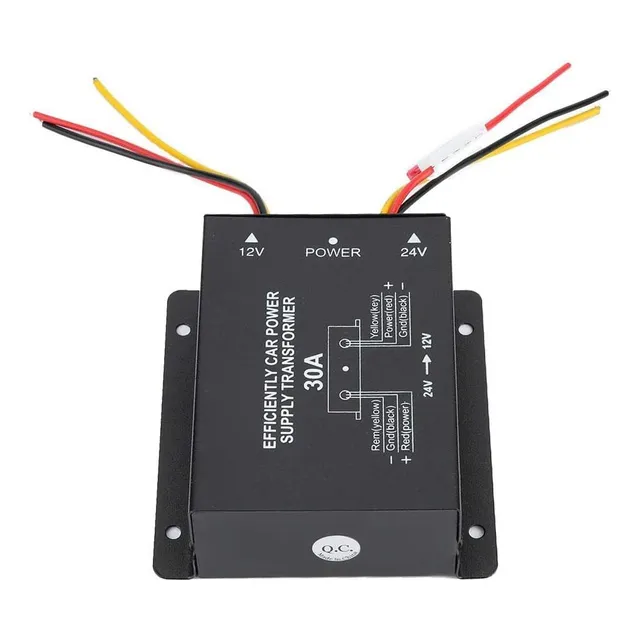 24 V A 12 V Inversor De Corriente Eléctrico Reductor Voltaje
